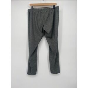 Apt. 9 Lounge Pants Womens XL Gray Heathered Stretch Elastic Waist Sleepwear 26"